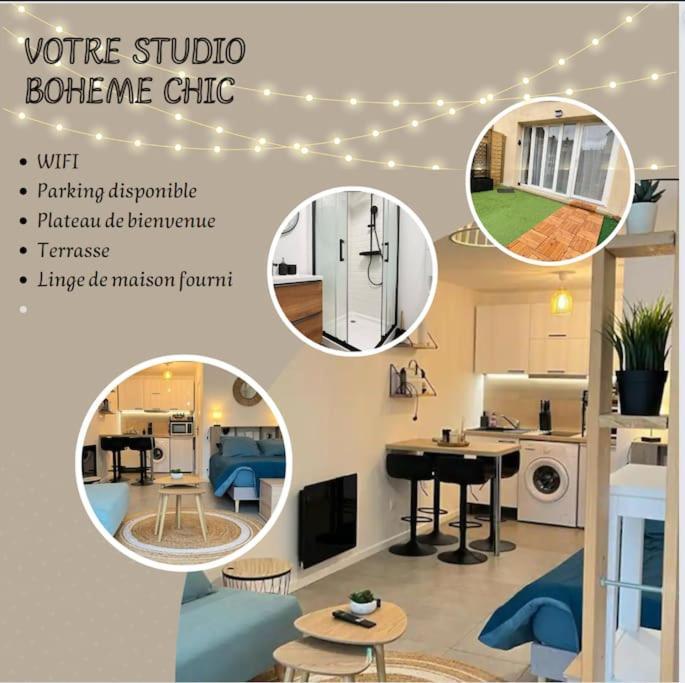 Studio Boheme Chic A Disney La Houssaye-en-Brie Exterior foto